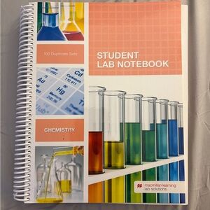 Macmillan Learning, Chemistry Student Lab Notebook
